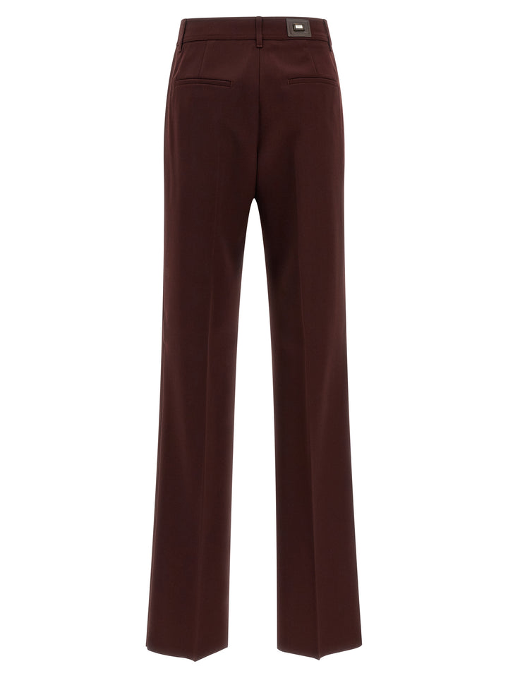 Max Mara Cannes Pantaloni - Bordeaux | b5e0c13e35e04b21432f1cf2e3fb5460b638c7e4