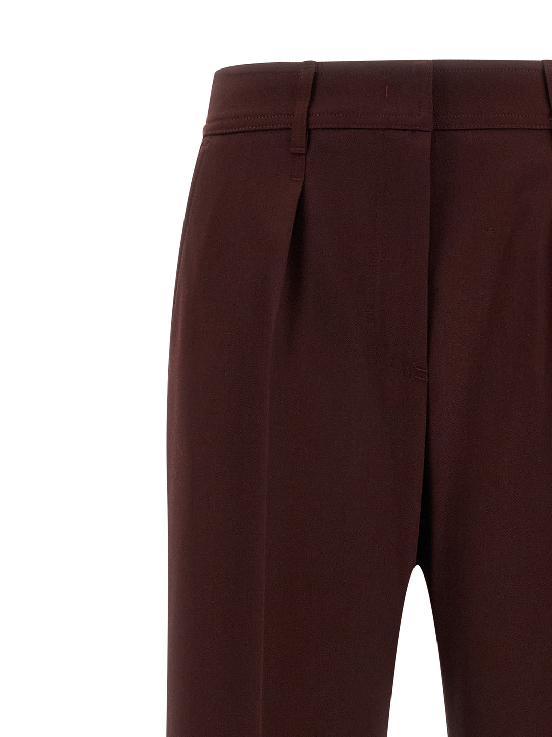 Max Mara Cannes Pantaloni - Bordeaux | 2646960854c5675e2c394983d722cbcceeff9b21