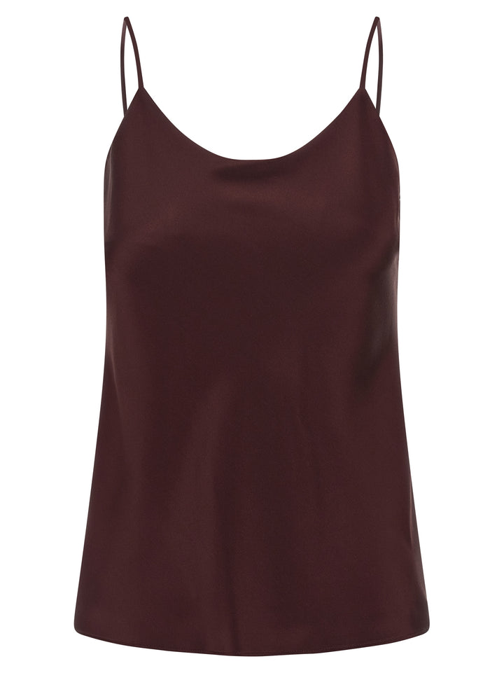 Max Mara Ontano Top - Bordeaux | eef7a0589618a38aa8233e239f28451fc5f472c3