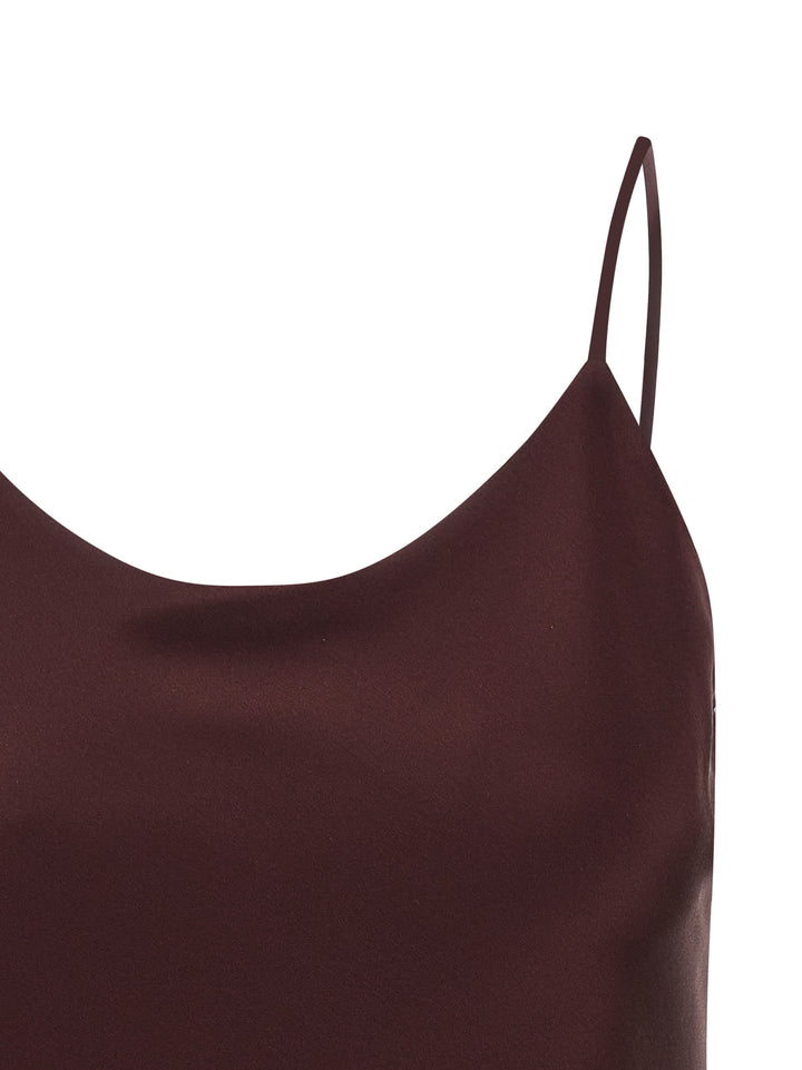 Max Mara Ontano Top - Bordeaux | d6448c36ef9319c3ab67bb79ec142c0406d0a80b