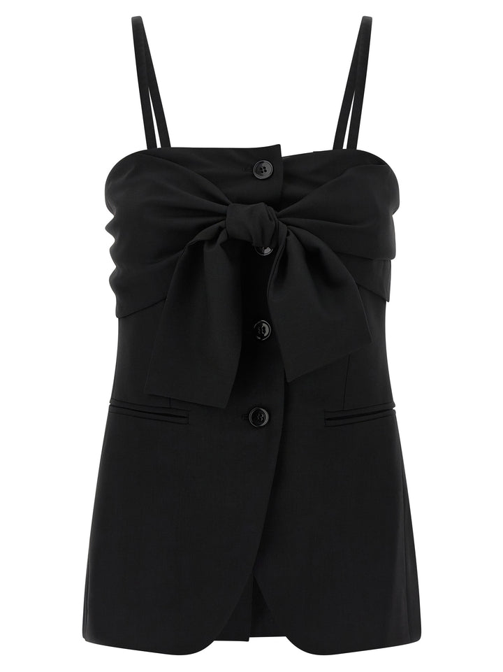 Max Mara Veruska Top - Nero | ee34df6bf17ca85b942b120f7a76a558df167187