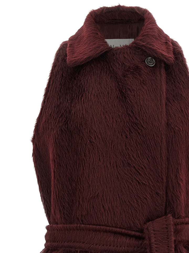 Max Mara Abbozzi1234 Trench e Impermeabili - Bordeaux | 9b154ca75cbdd8095aa56a3fa2615b9956fb5d00