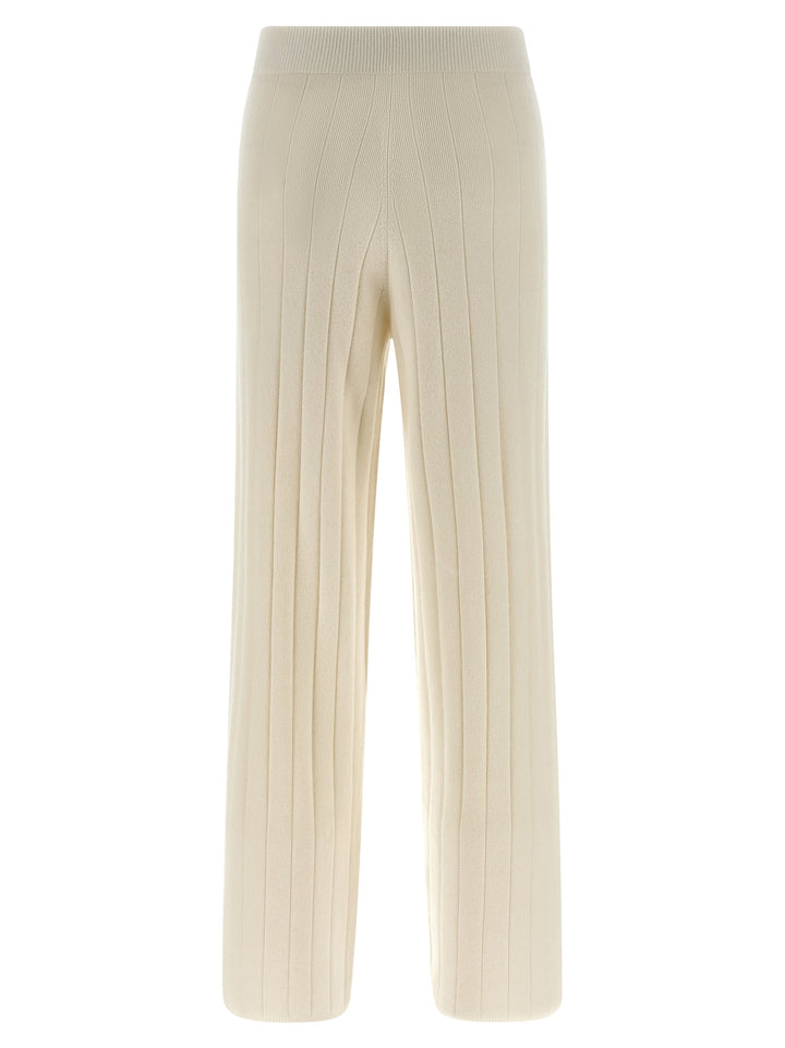 Max Mara Jardin Pantaloni - Bianco | 092c0685694d795021843f92a996577ed7f5b0d7