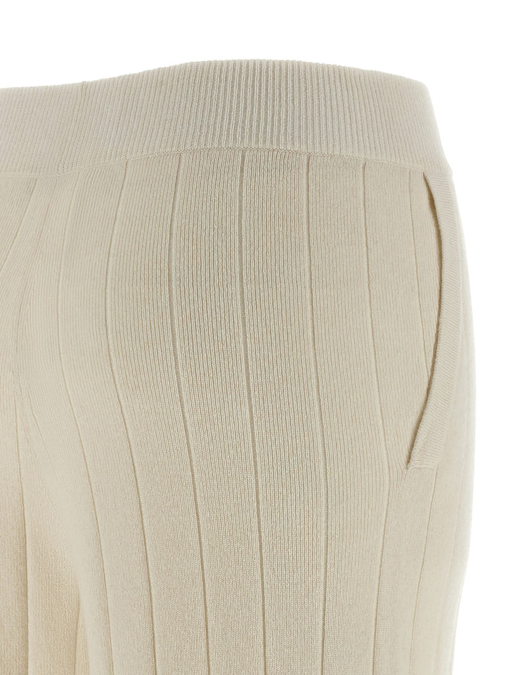 Max Mara Jardin Pantaloni - Bianco | a12467f795124562bc1e5e6a81d6d6f7d8bac31f