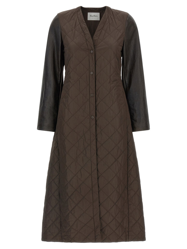 Max Mara Berta1234 Trench e Impermeabili - Marrone | 36373cd98f1cf0695c2ae4d4b5b2497c81e4680b