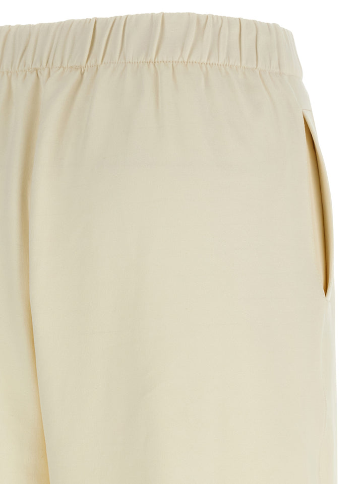Max Mara Filovia Pantaloni - Bianco | 89383723791ae9c26d7a4ff47ee8341df8648e25