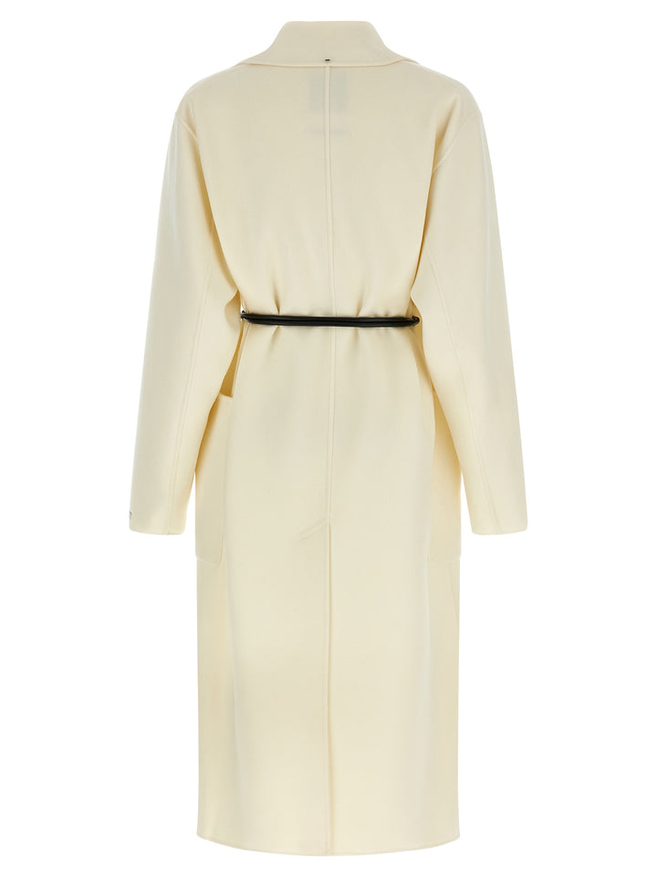 Sportmax Abate Trench e Impermeabili - Bianco | 6da07b9fea0c97756143a4d21b06e54ba7000f14