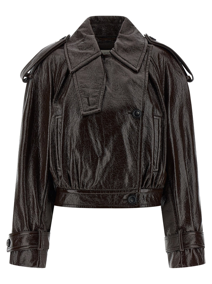 Sportmax Beta1234 Trench e Impermeabili - Marrone | 26abc4993e6b87b456a2cdbe25317199bc131435