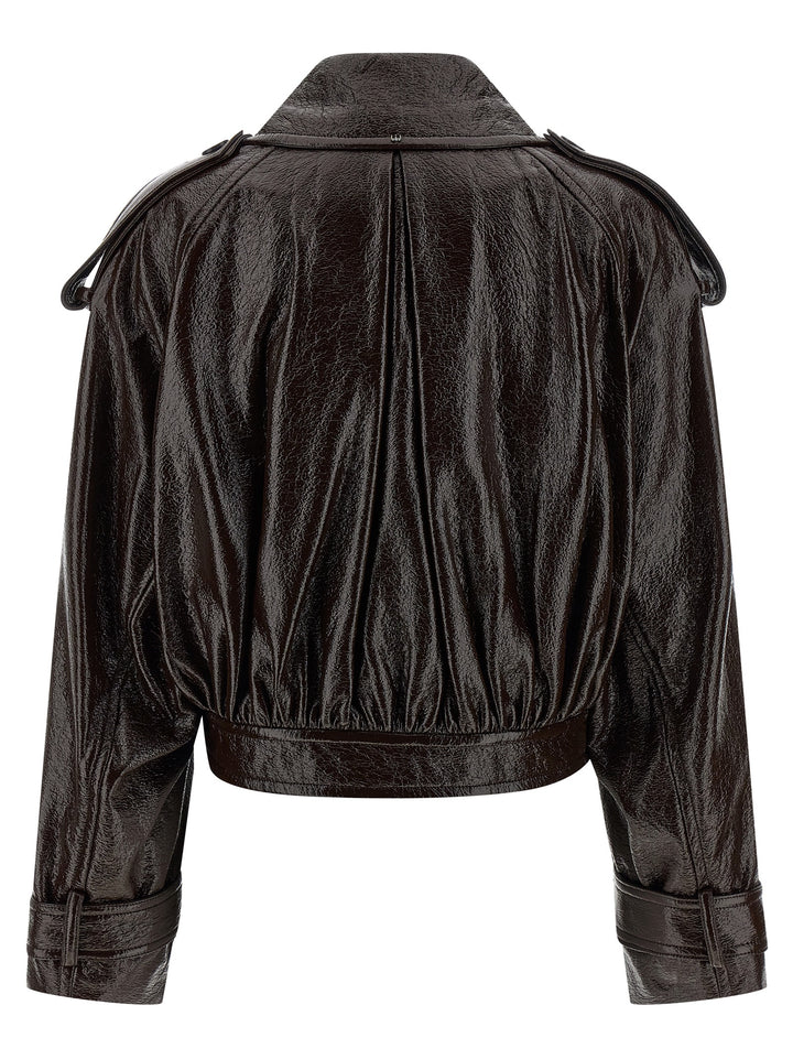 Sportmax Beta1234 Trench e Impermeabili - Marrone | 246b9da188208ebdee9a9e6047445936da0ca1a1