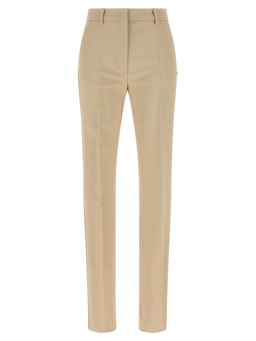 Sportmax Fetta Pantaloni - Beige | 78501feb4b77408f15bf3430613253c01013e626