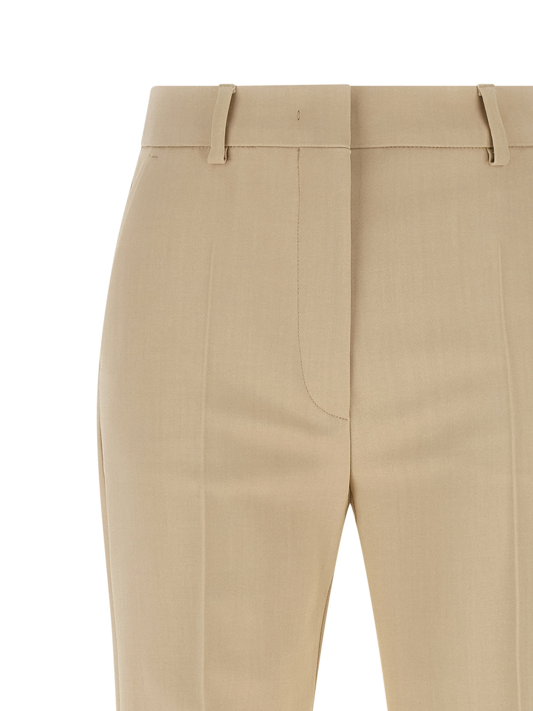 Sportmax Fetta Pantaloni - Beige | 495b02f7eaf5daa4946c75cb71025b1944957e1e