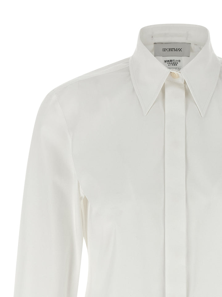Sportmax Oste Camicie - Bianco | c338bed53197c12e6e3a052c80722d2be50fbe0b