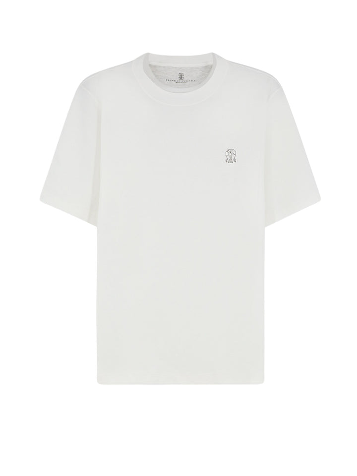 Brunello Cucinelli T-shirts and Polos - OFFWHITETESTADIMORO | 268c0460076c9f28c955a0c990fb439ca8b2357d