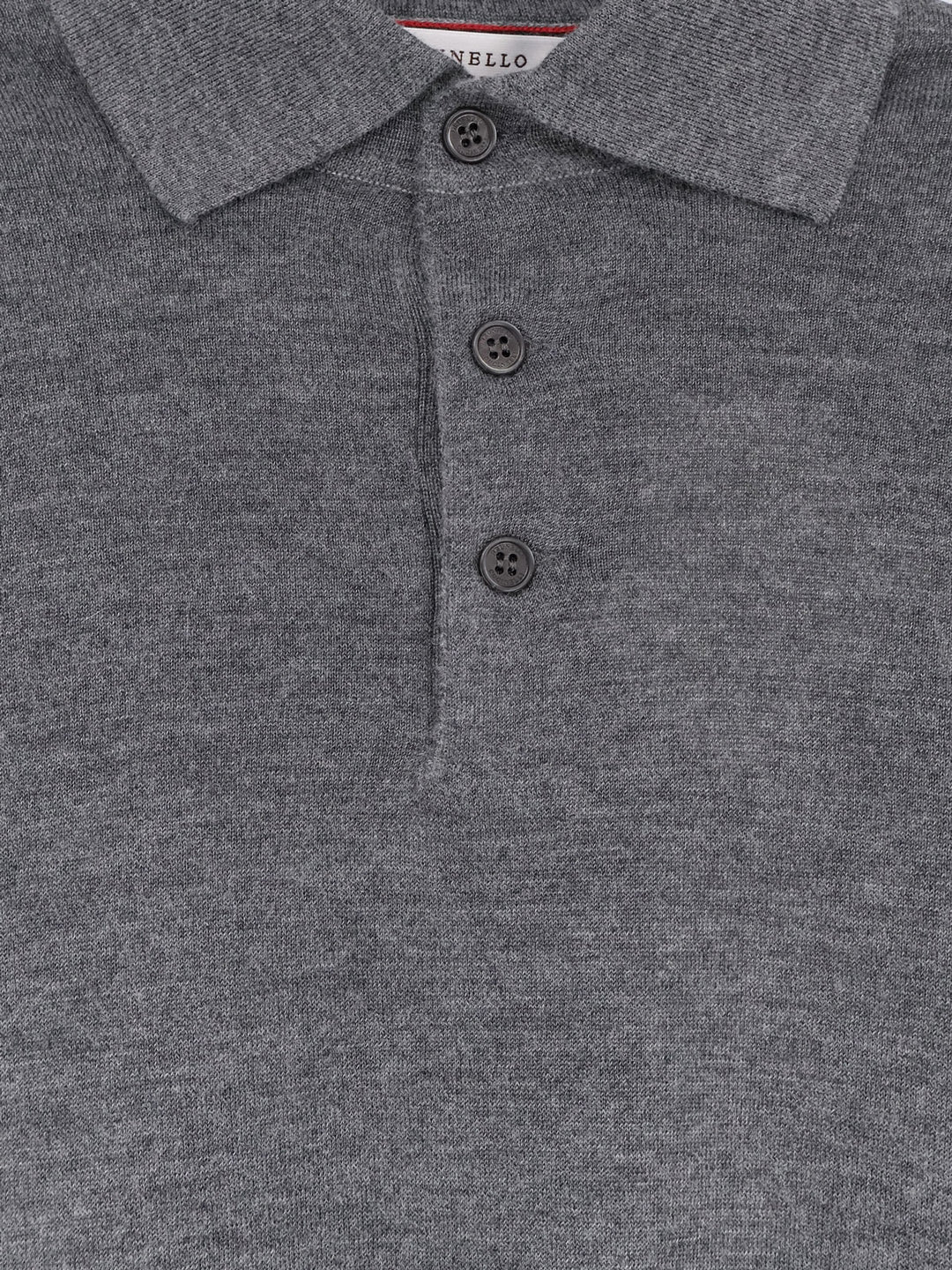 Brunello Cucinelli T-shirts and Polos - PIOMBOGRIGIOCHIARO | c081f66397807b3294d8110a4bb839542dae0d04