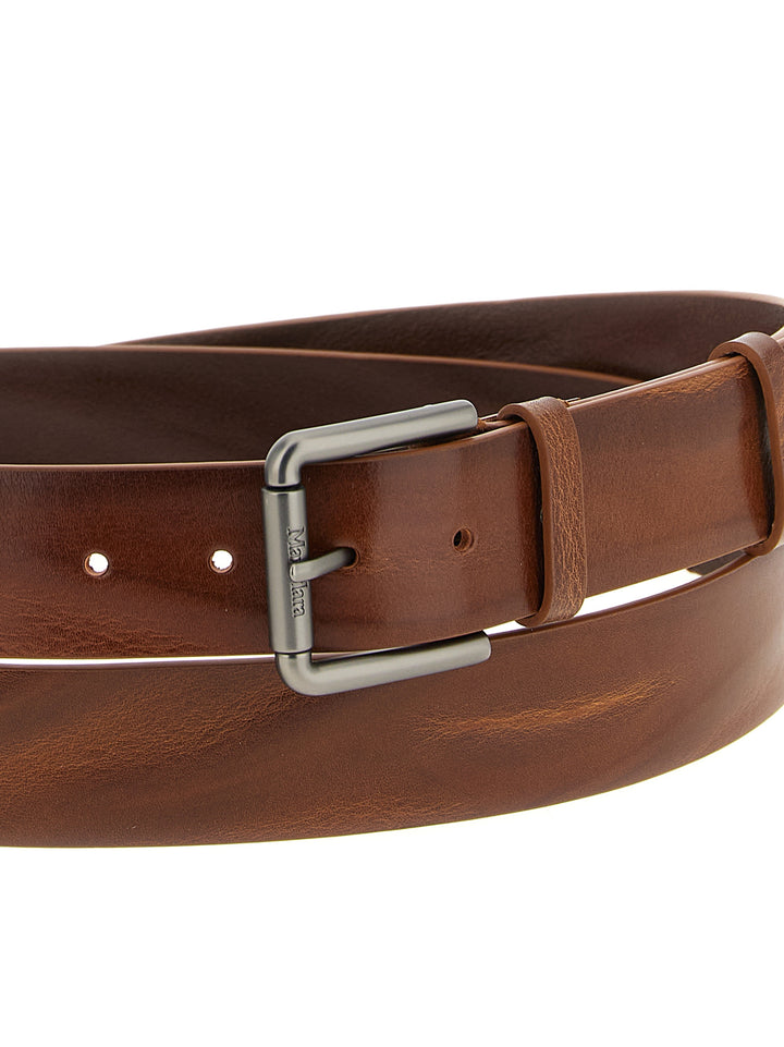 Max Mara Buckle40xlong Cinture - Marrone | e32a18a339dab6c2070378c54aaad3d3a6bfc901