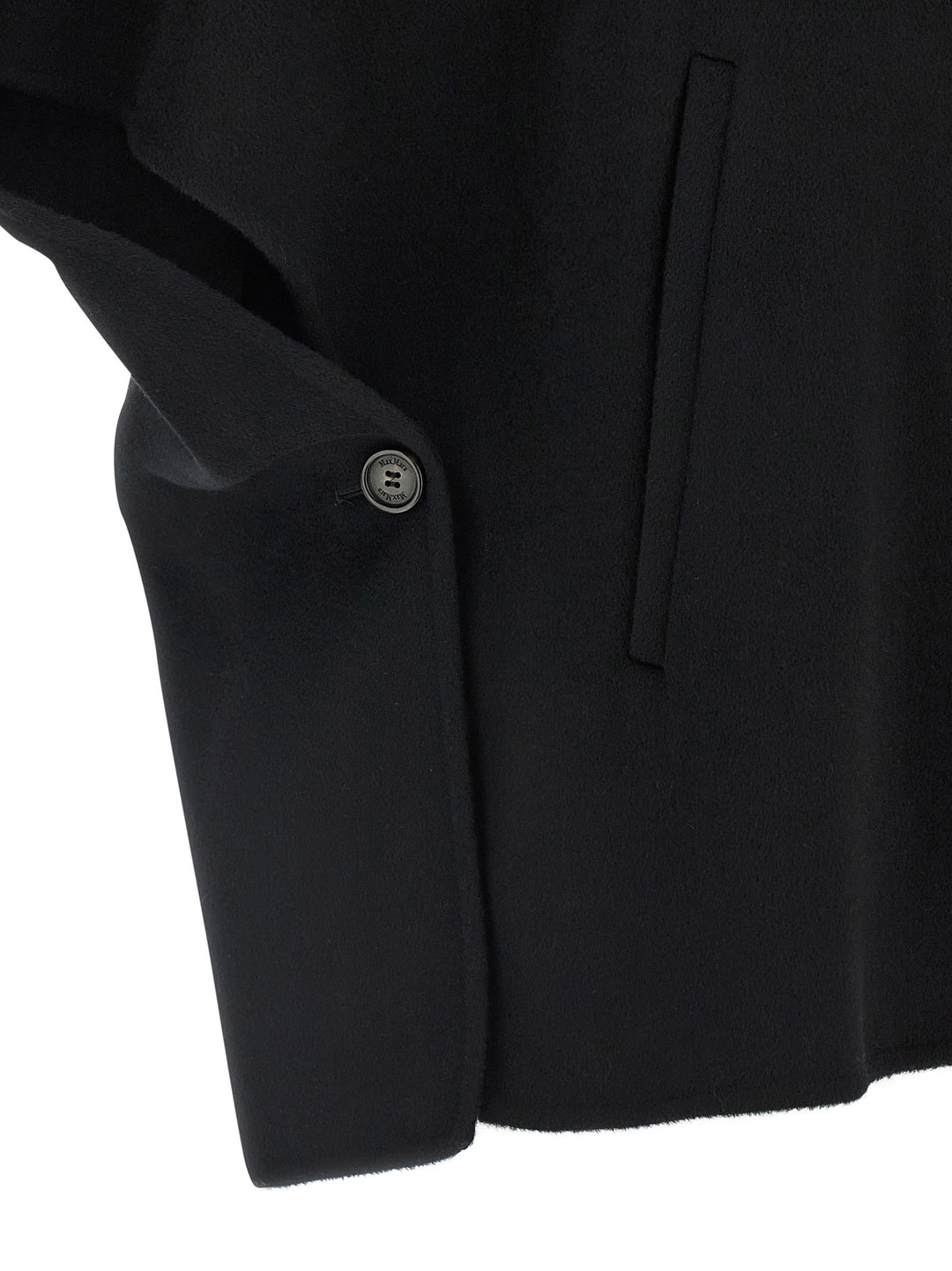 Max Mara Derrik Mantelle - Nero | 306490dfe1d861673d4f42c6efba3079647c9442