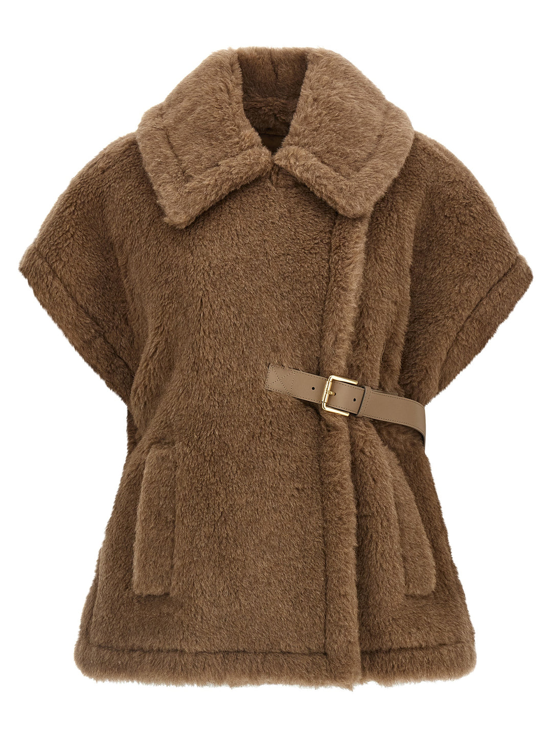 Max Mara Newabavo4 Mantelle - Marrone | 0affa172ae4395cf41dc3f9d802a1d2e2cf04f32