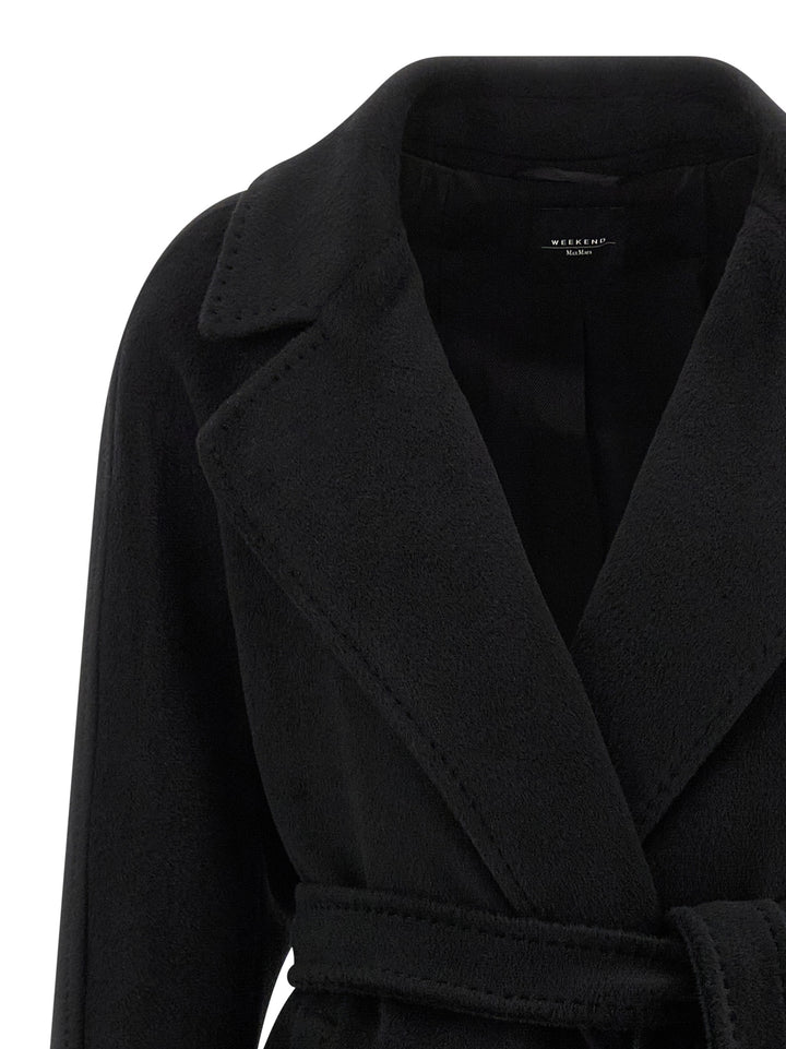 Weekend Max Mara Tempera Trench e Impermeabili - Nero | 887ee69f1ee1e8bfb9c183a7a1a470b4bbf16cbd