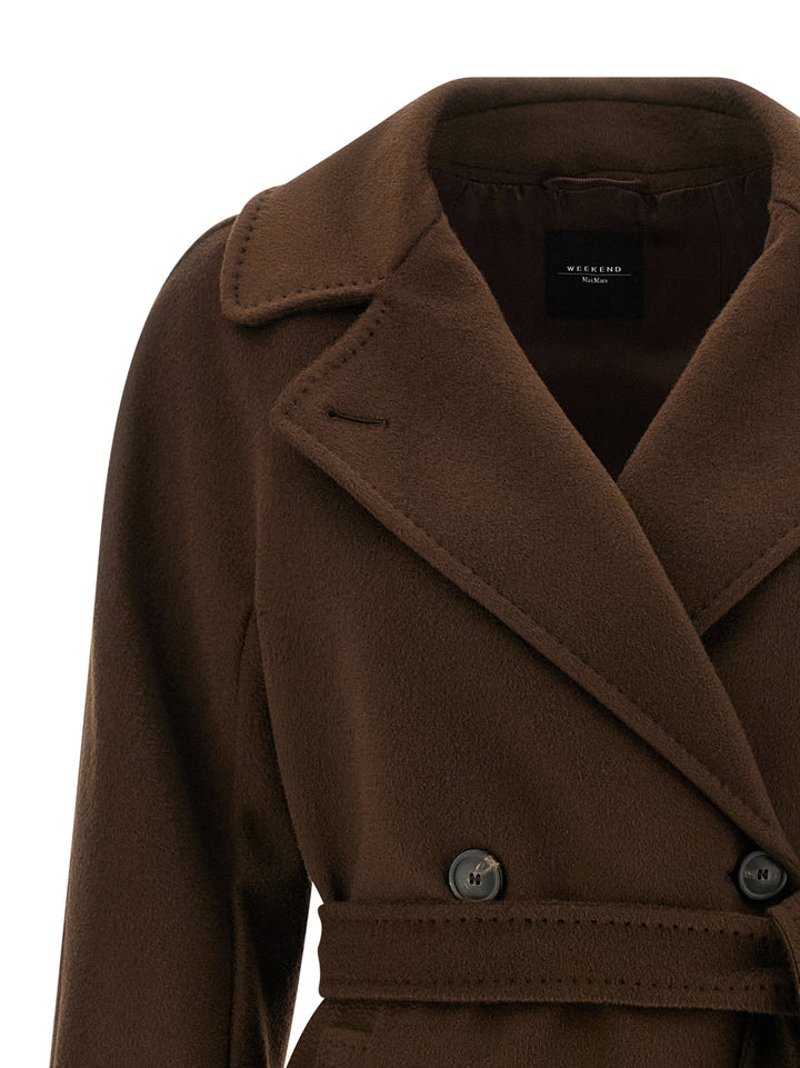 Weekend Max Mara Resina Trench e Impermeabili - Marrone | 5fa78d774fb00be43851faf1f3e6ddbc3b6675b3