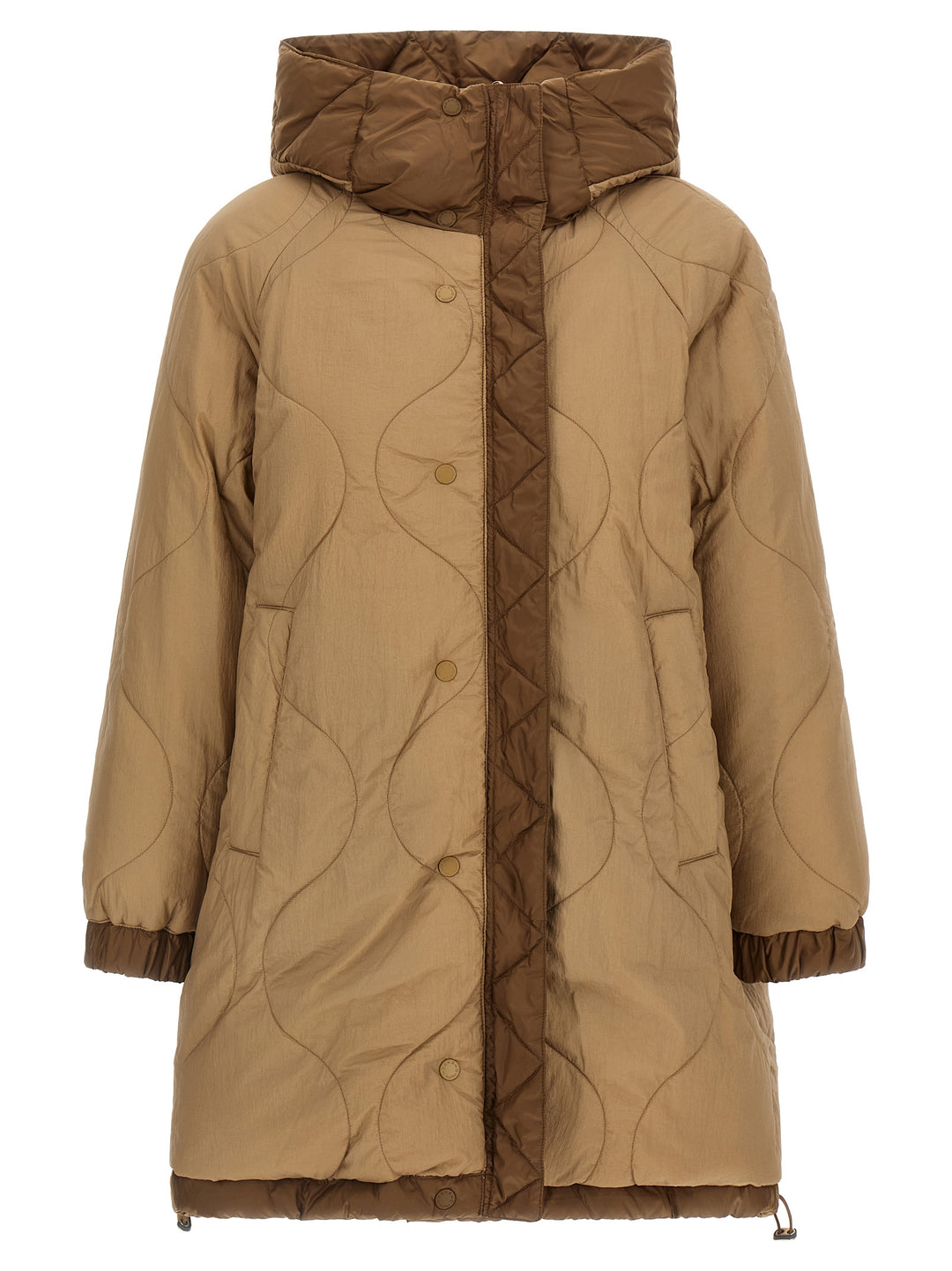 Weekend Max Mara Anfora Puffer Jackets - Marrone | e292d13ec7a7000d15269f467b5a4f32400dfc82