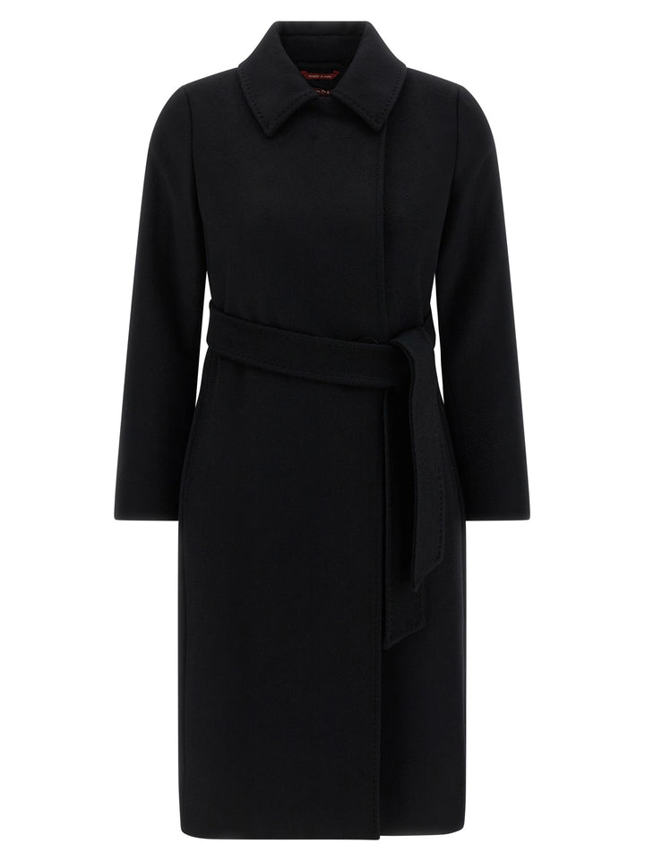 Max Mara Studio Bcollag Trench e Impermeabili - Nero | bf70165d978342eae89df25358076e8b24b7a95d