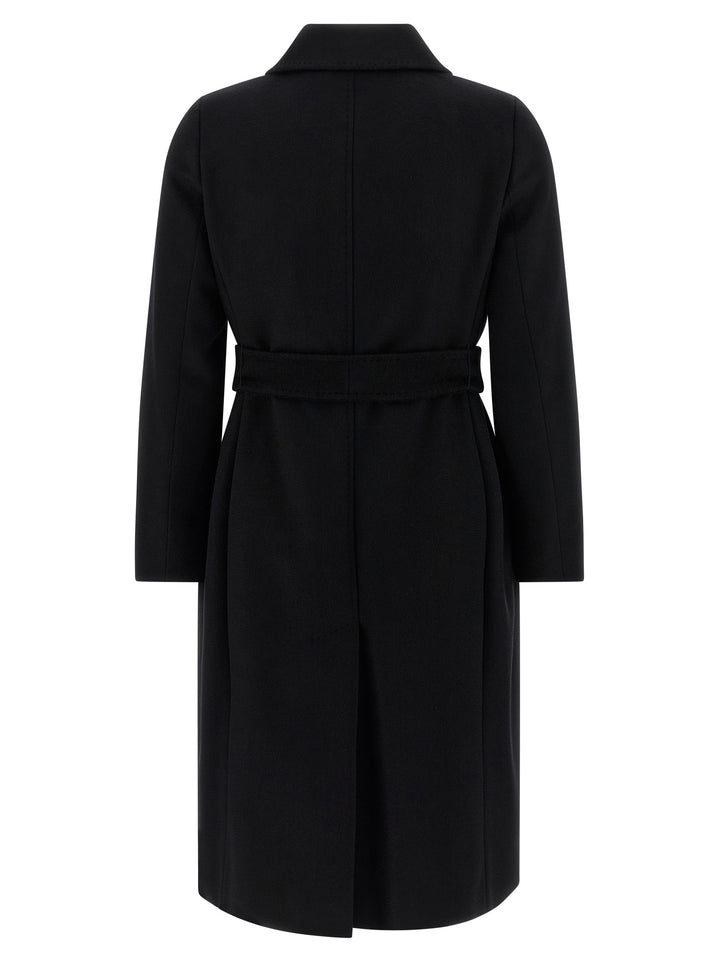 Max Mara Studio Bcollag Trench e Impermeabili - Nero | cd49630b62630691ed0448b0acfc098aeab08d29