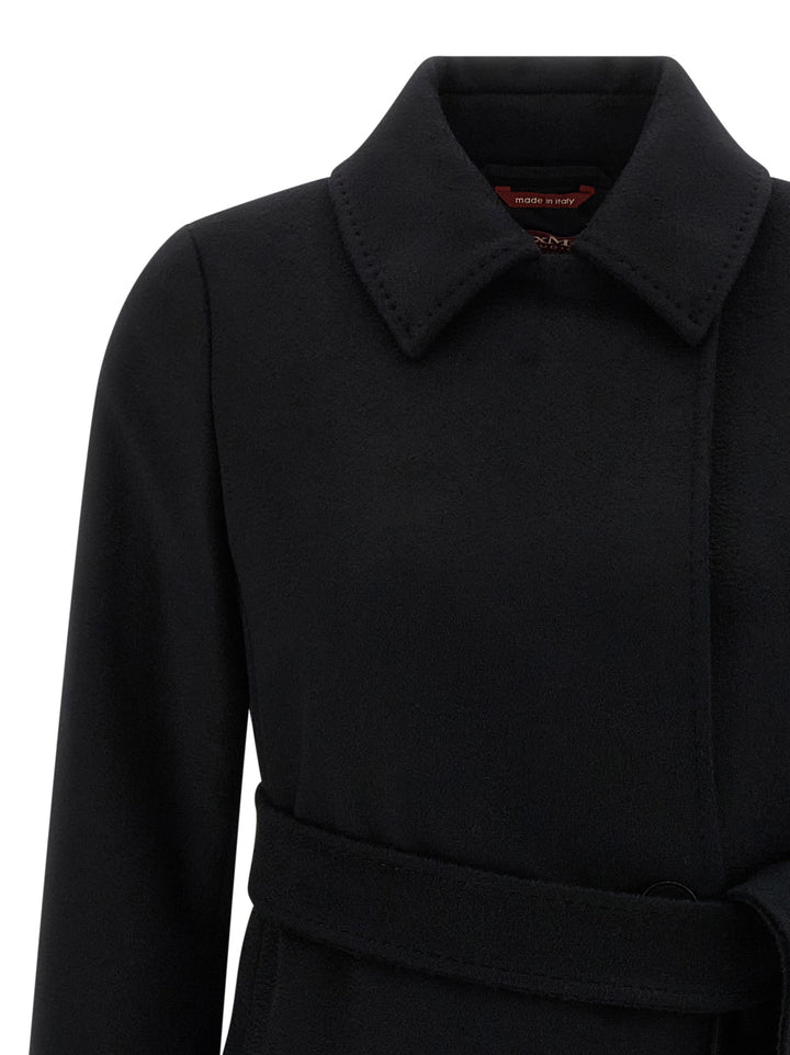 Max Mara Studio Bcollag Trench e Impermeabili - Nero | c6f757459817c474c6a4e2744863114bf6ff38b7