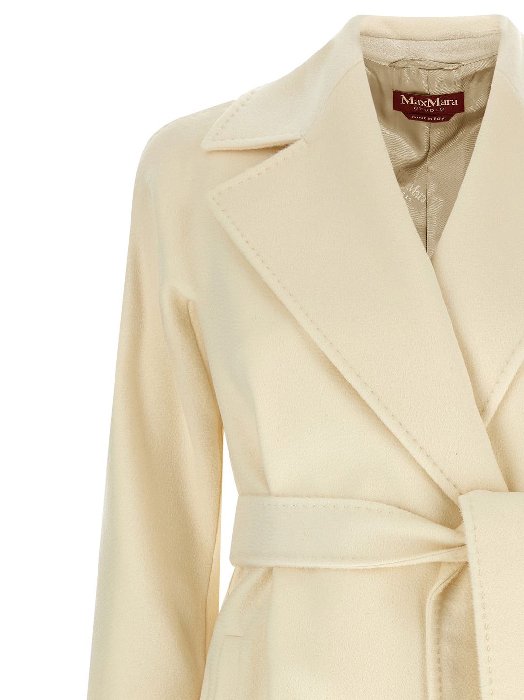 Max Mara Studio Dravenna Trench e Impermeabili - Bianco | a6ff37e6d865d8b63c030be00b444d80df35f8bc