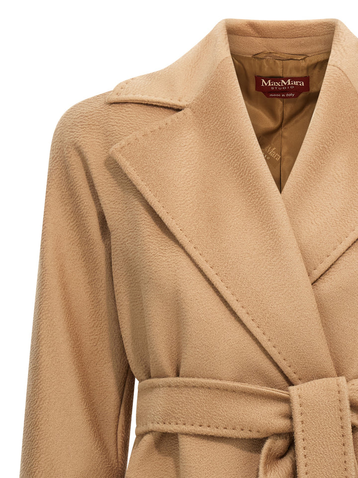 Max Mara Studio Dravenna Trench e Impermeabili - Beige | 13d4925b20b7fdf092d3039cf1af402ce0641efc
