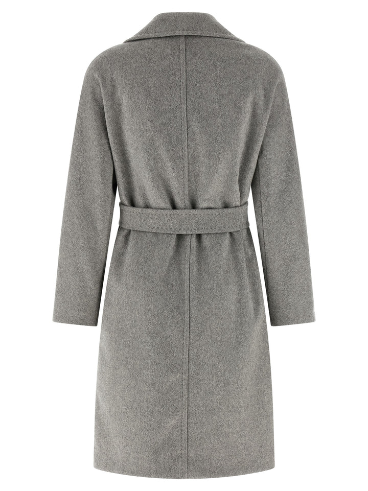 Max Mara Studio Panteon Trench e Impermeabili - Grigio | b1910e39278bff26ec21a90463826997914118bf