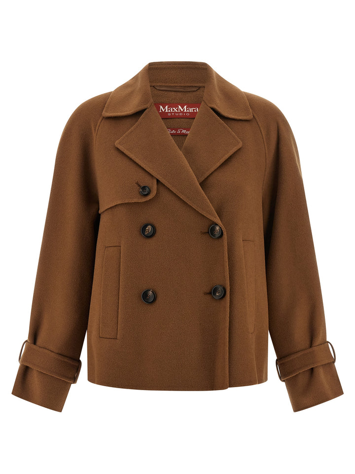 Max Mara Studio Nupar Trench e Impermeabili - Marrone | 6d08e8b9a4c92efee17c6dbd9b9d8b711ac18115