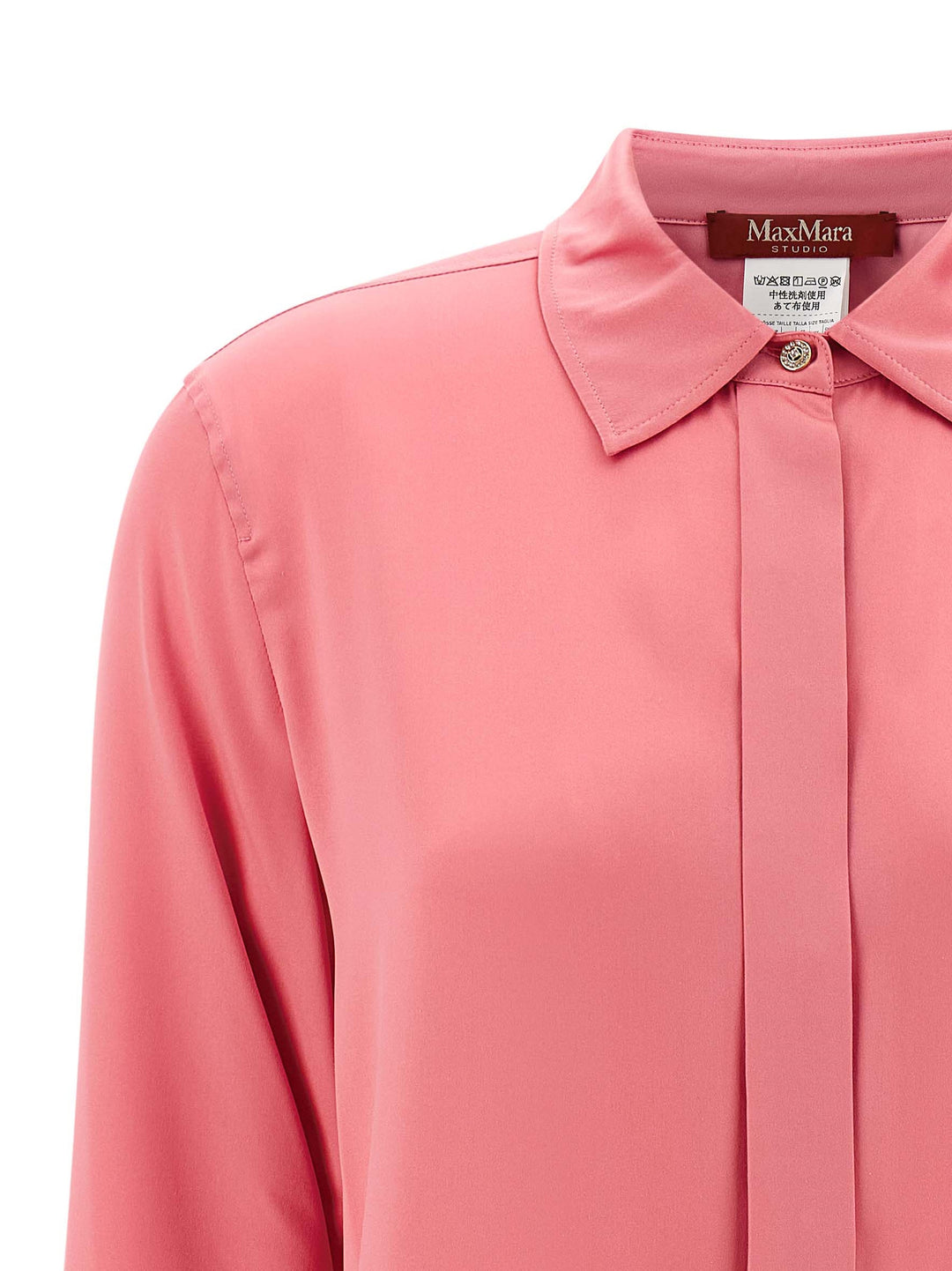 Max Mara Studio Xero Camicie - Rosa | 795014e6e72351cc2148607485d8696b0ce69236