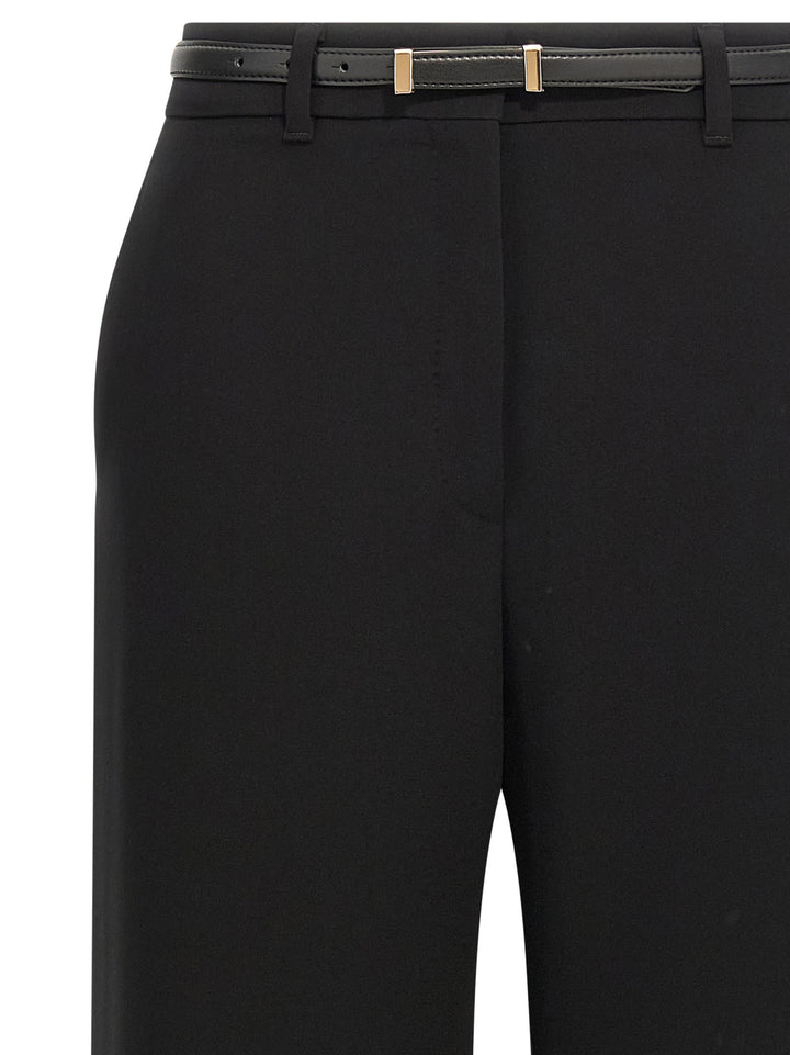 Max Mara Studio Jez Pantaloni - Nero | 5ddca6031ca07a02e238be9eedd4f9a3ecf494f5
