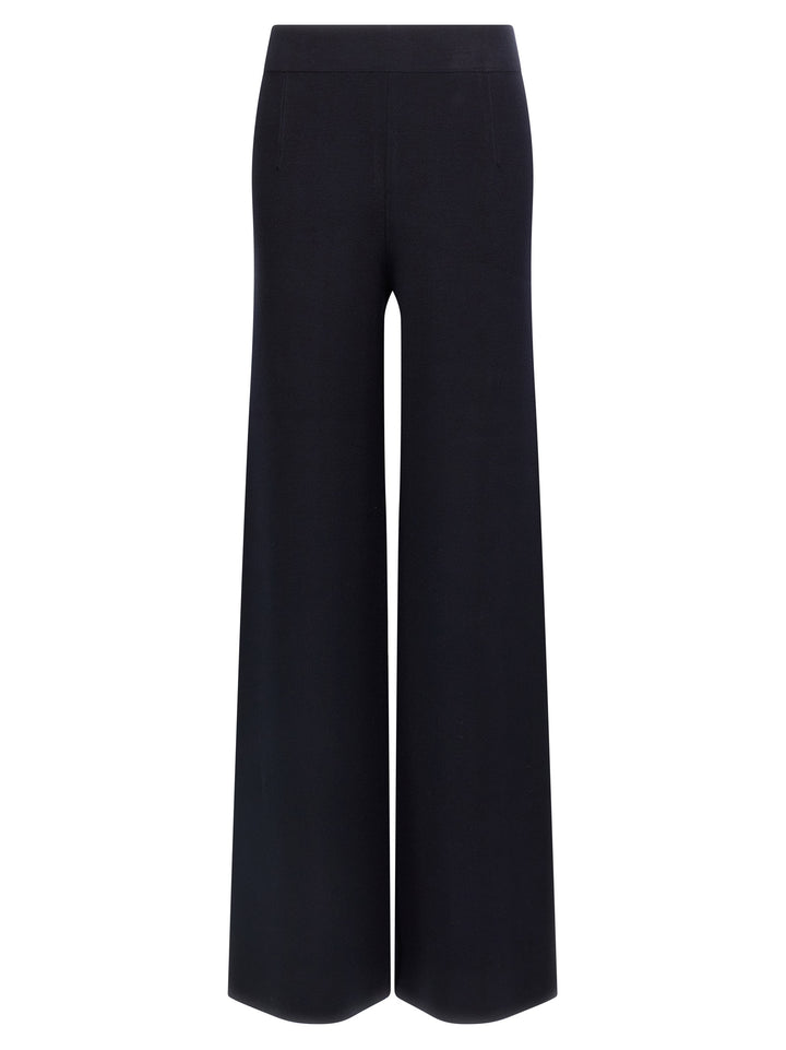 Max Mara Studio Marzia Pantaloni - Blu | 85ba26525f476fa1eb1b8dc38dfcc5f17e746c49