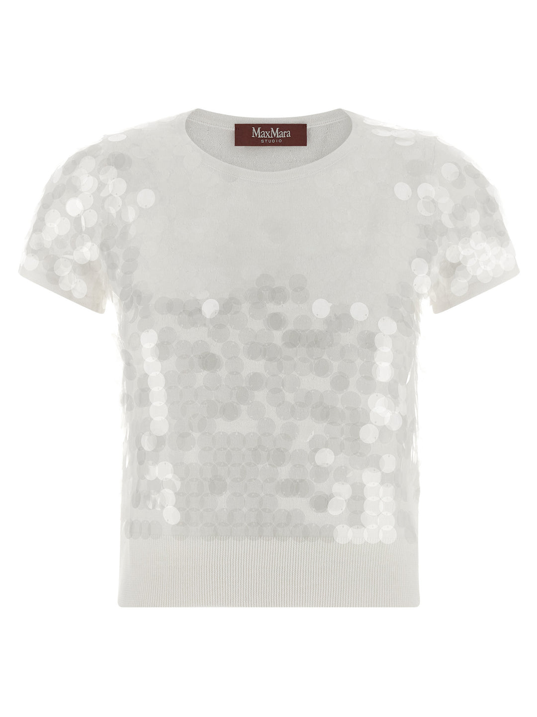 Max Mara Studio Saio Maglioni - Bianco | 16f42deaf42bf8d32b4755b421beecaca2371e7d