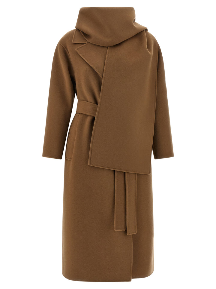S Max Mara Cuore Trench e Impermeabili - Marrone | 2bded375ad9ef208f9d1530cbeb240fe8421a33e