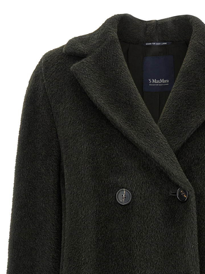 S Max Mara Rosanna Trench e Impermeabili - Verde | e2f6cbf3b7cf8a4cad6bd703f3e3a7e6083c1810