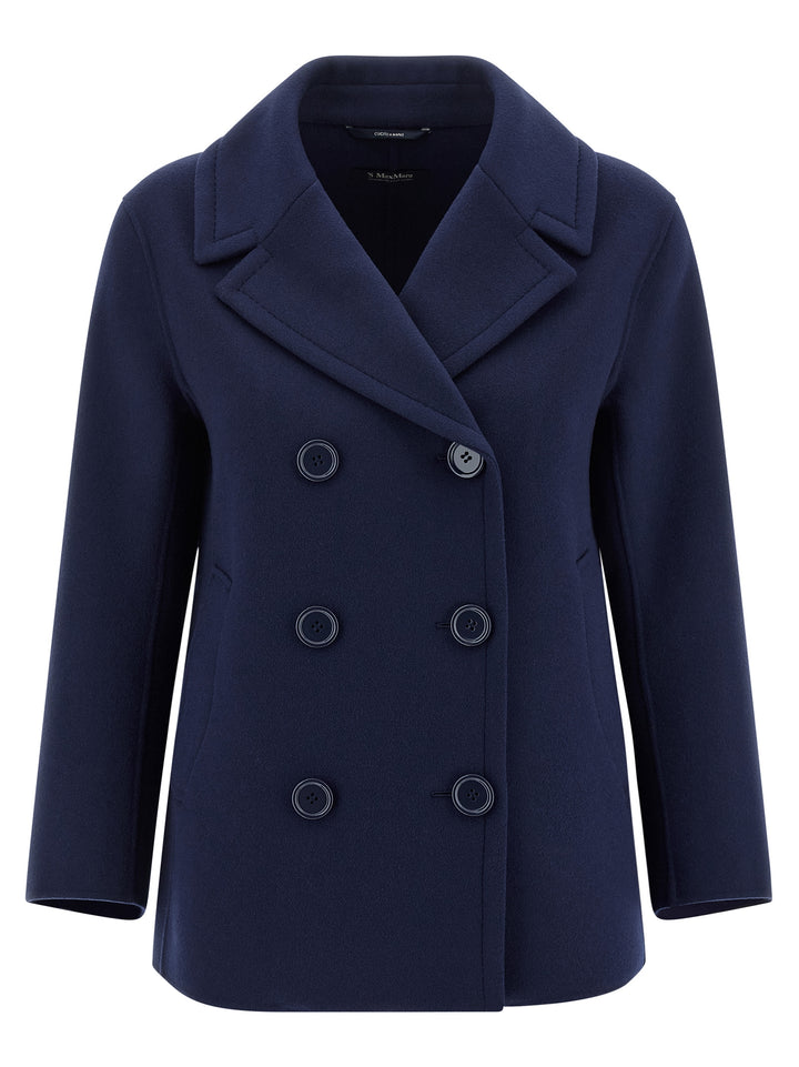 S Max Mara Elise Trench e Impermeabili - Blu | e02d6baa5bfd39d0e686645bfe9275f84a4d2063