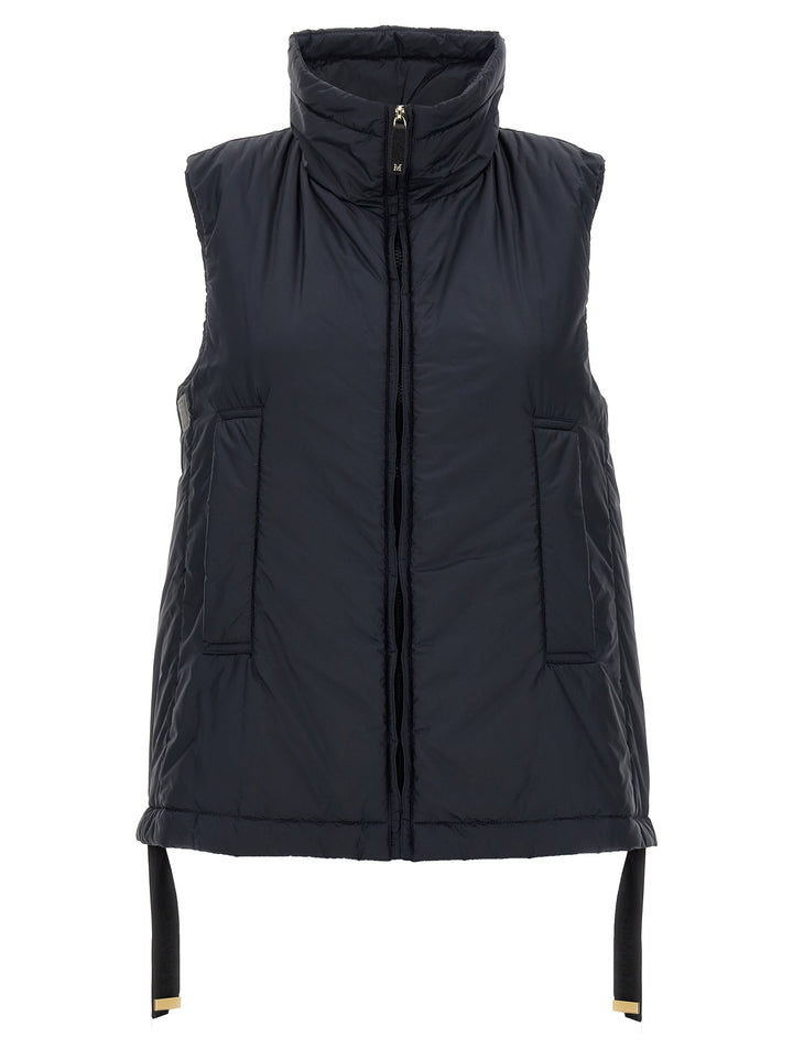 Max Mara The Cube Greenve Gilet - Blu | 7846a5980a9eefb89e8aa1bba1c74432f70729ad