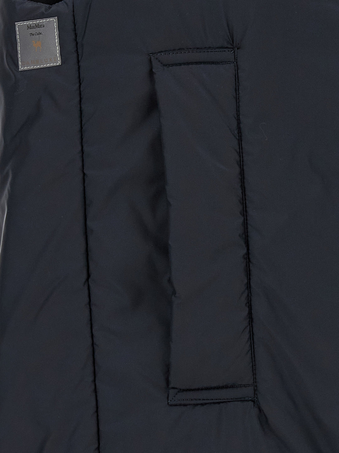 Max Mara The Cube Greenve Gilet - Blu | b91f70b2a38021eb63966f935a5e0e1dd3fec0ec