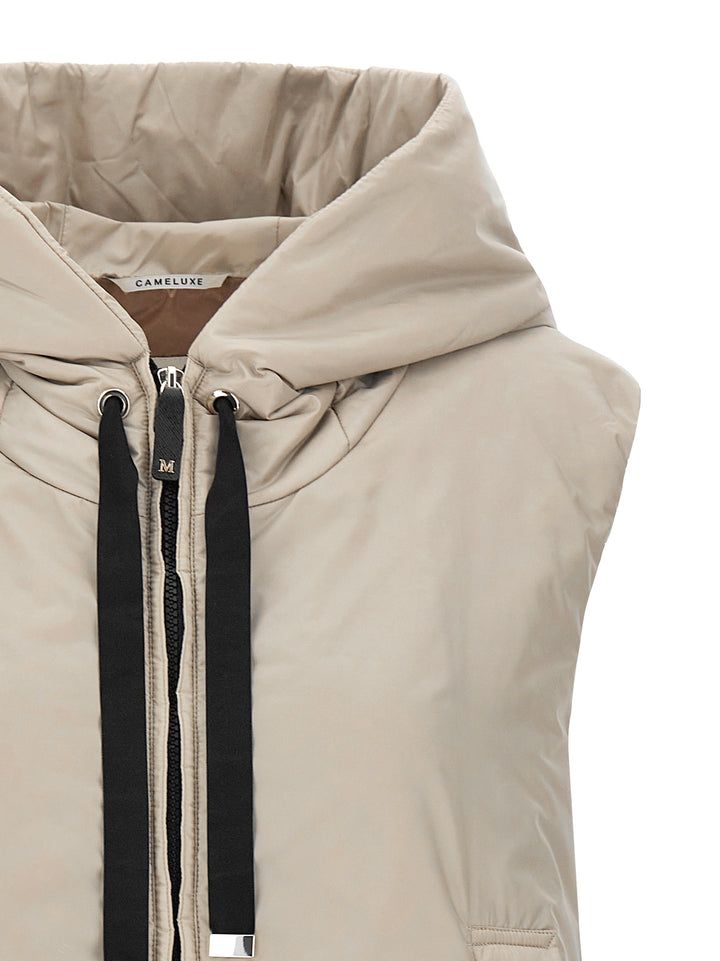 Max Mara The Cube Greengo Gilet - Beige | 808f342f0e396779a7e7ec87e76b403c6daeae6d