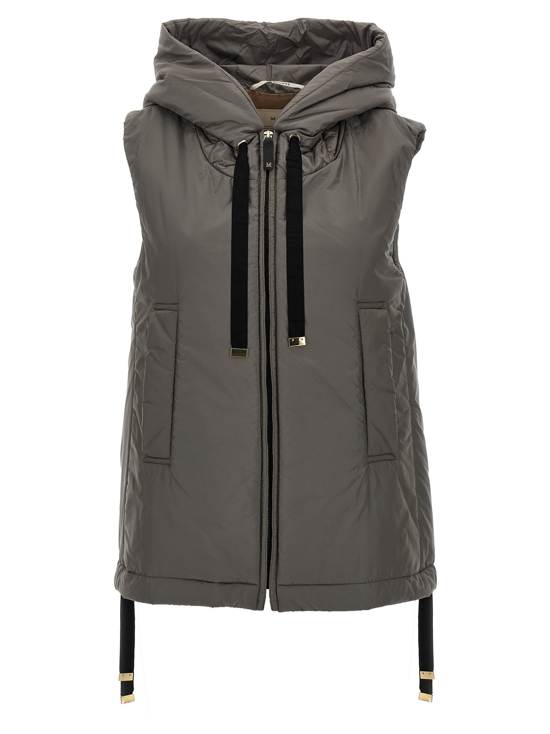 Max Mara The Cube Greengo Gilet - Grigio | 8b10c9aba09ddad16681a3e2977e1fc18036a91b