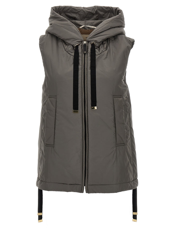 Max Mara The Cube Greengo Gilet - Grigio | 8b10c9aba09ddad16681a3e2977e1fc18036a91b