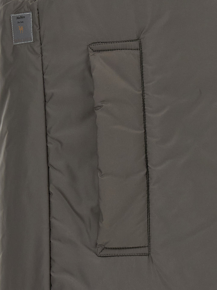 Max Mara The Cube Greengo Gilet - Grigio | 4ca121eadb356bb1c603402e169686161f483cff