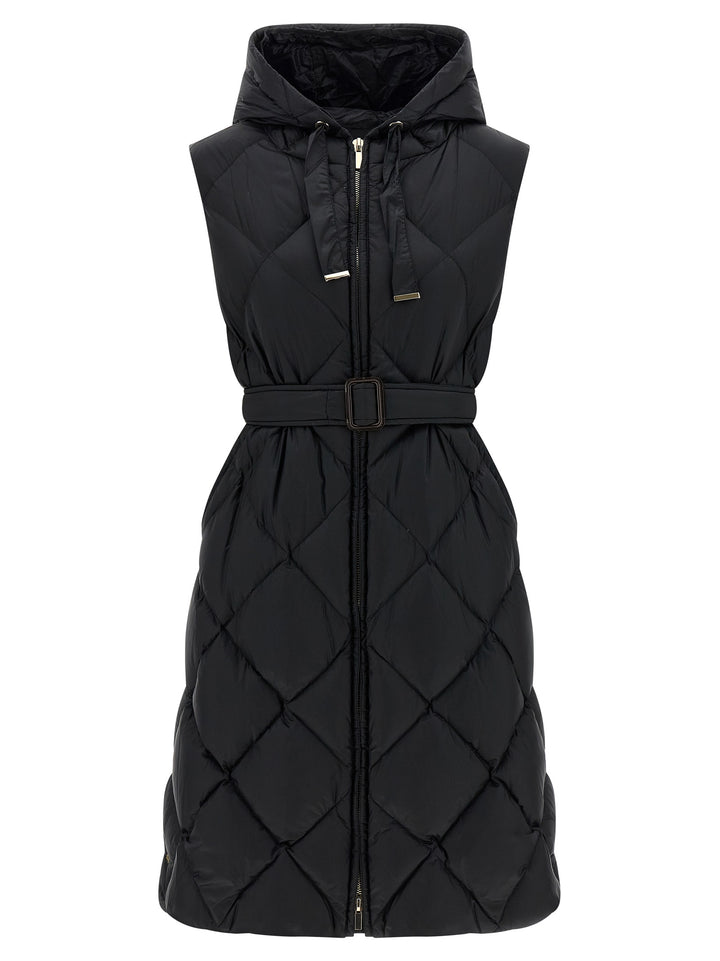 Max Mara The Cube Tregil Gilet - Nero | 0c5360623a6e2bc7eeabcf0704f324d23f7e1a85
