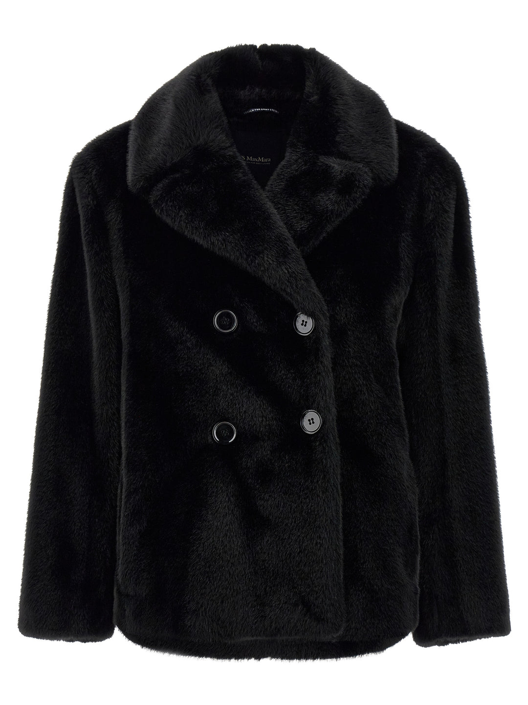 S Max Mara Laura Trench e Impermeabili - Nero | 4d5954535aeb2ecb6ad2c51b5ef7f900bfbebba0