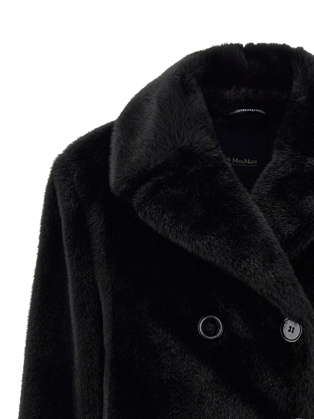 S Max Mara Laura Trench e Impermeabili - Nero | f701b29b1c24724d3e2a6757540ae37930846861