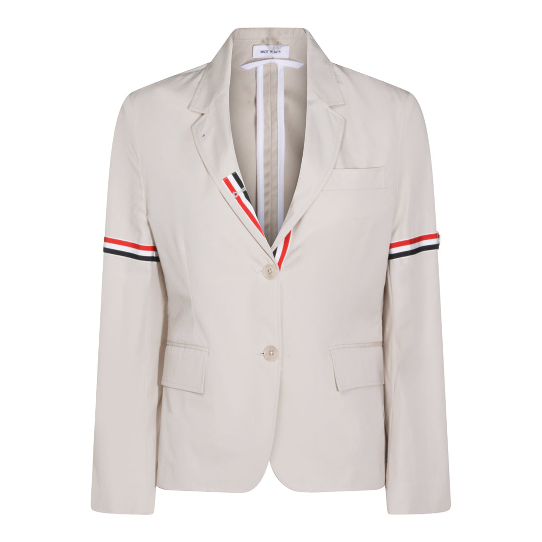 Thom Browne Jackets - BEIGE | f4b521c396e6bf593367e465f9c39766430fcd26