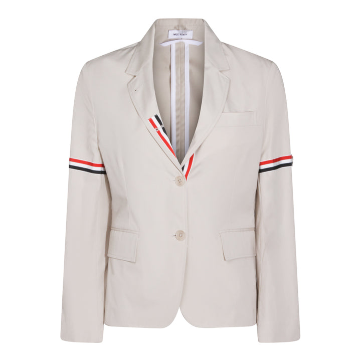 Thom Browne Jackets - BEIGE | f4b521c396e6bf593367e465f9c39766430fcd26