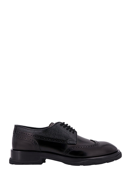 Leather Lace-Up Shoe